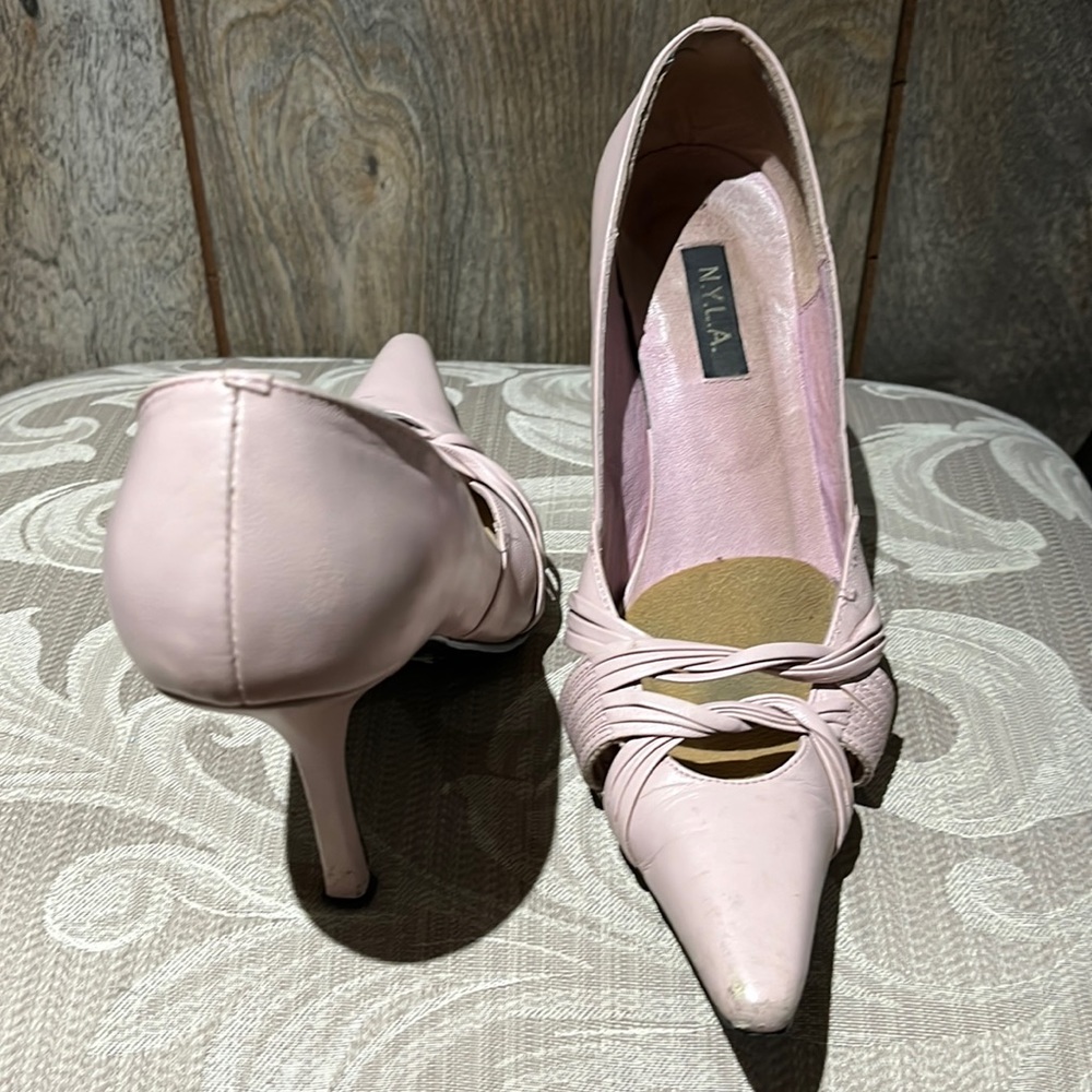 Escarpins vieux rose